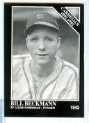 Cardinals P Bill Beckman